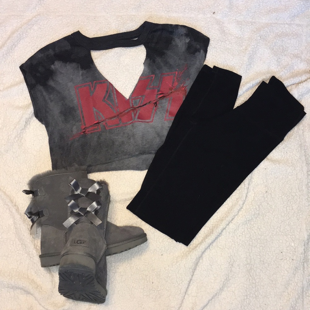 Black Cotton Leggings